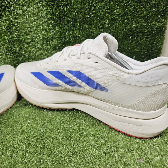 Adidas Adizero SL2 White Royal Blue Athletic Running Sneakers Mens Size 11.5 - Picture 5 of 9